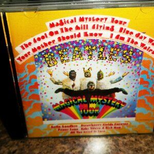 beatles magical mystery tour 1987 remastered cd - fab 4 flying psychedelic rock